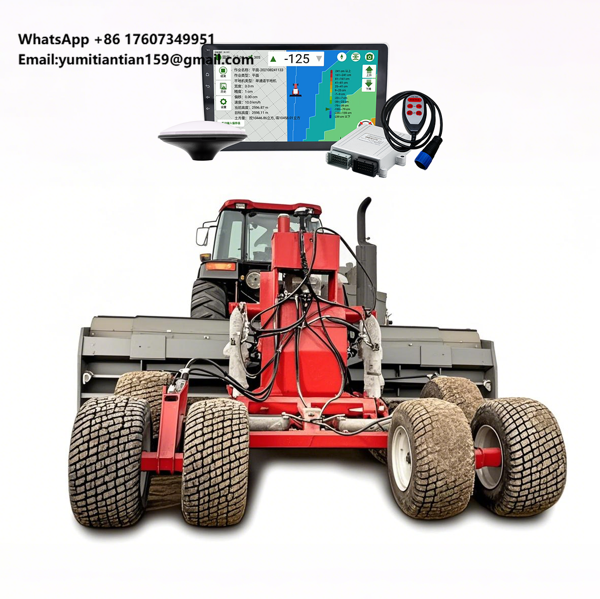 Agriculture Farming Professional - Modern Satellite Leveler for Agricultural Sprayers