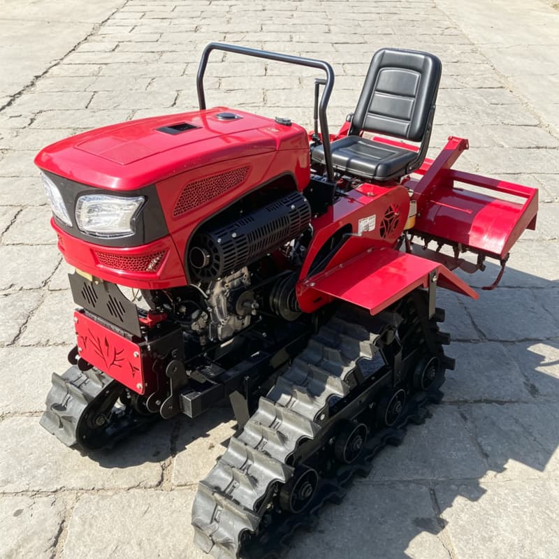 Farming Agriculture Machine - Customized Crawler tractor, agricultural crawler rotary