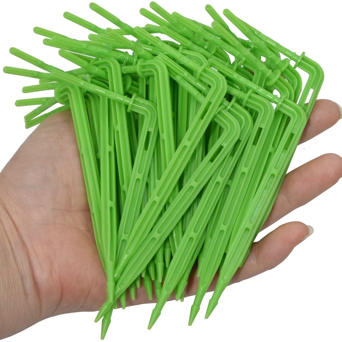Irrigation Drip Tape - KESLA 25PCS Greenhouse Bend Arrow Dripper