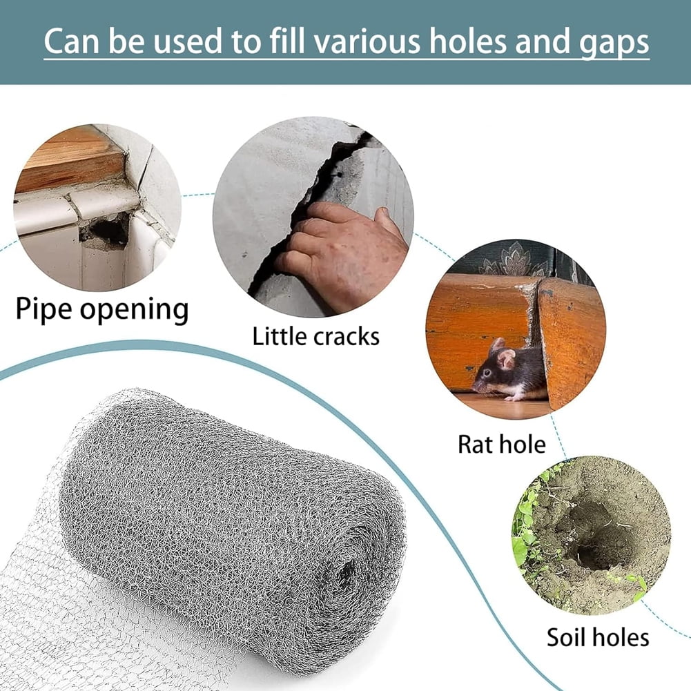 Braided Stainless Steel Mesh R - Rabbit Cage Wire avis et prix