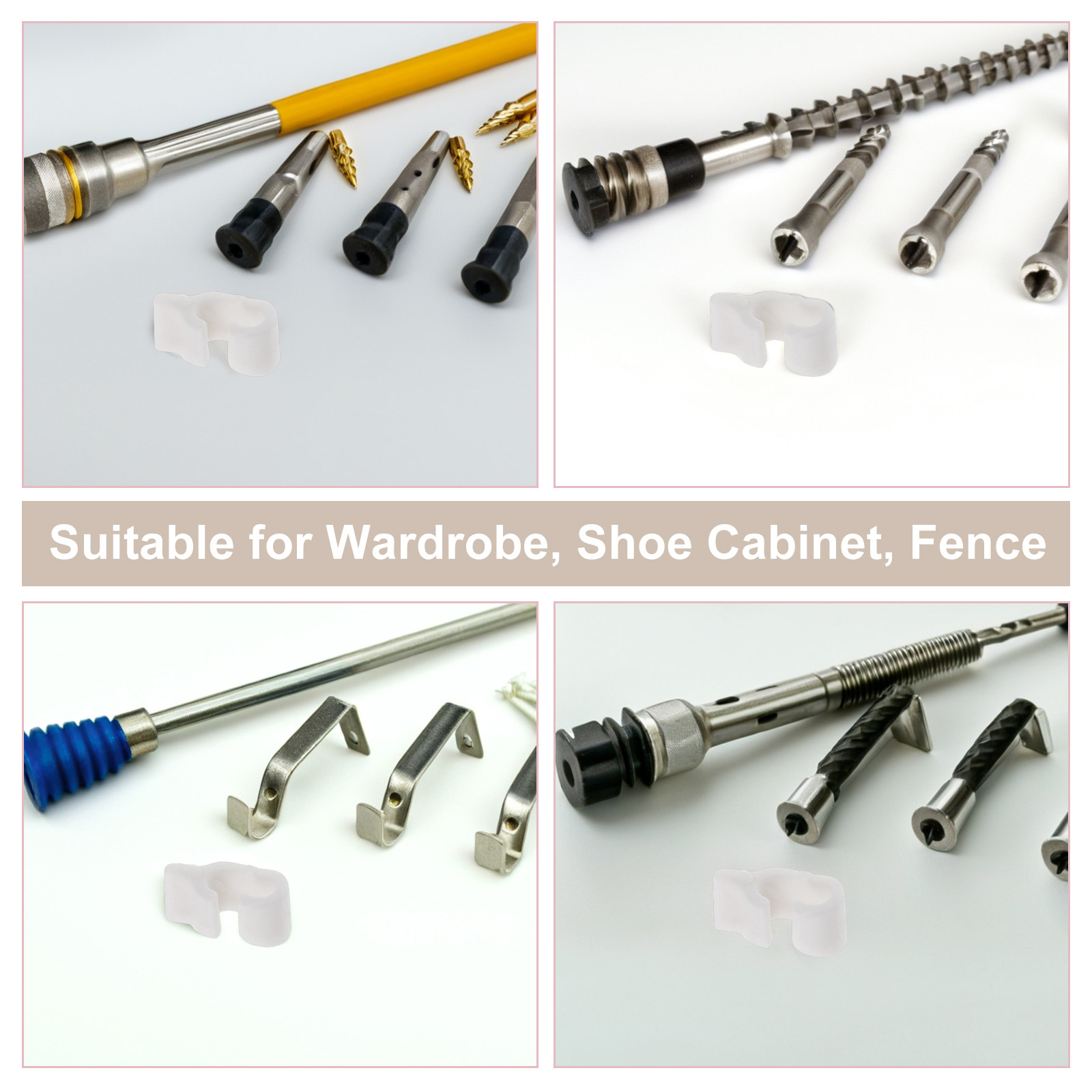 40Pcs Cabinet Buckle Clips Pla - Rabbit Cage Wire avis et prix