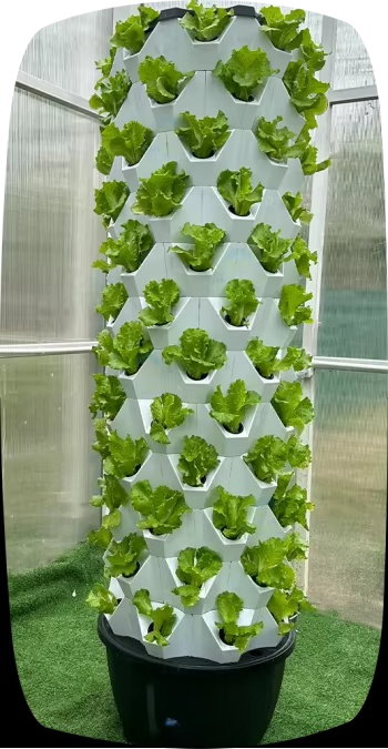 Vertical Garden Tower Wheels M - Hydroponic Farming Agriculture avis et prix