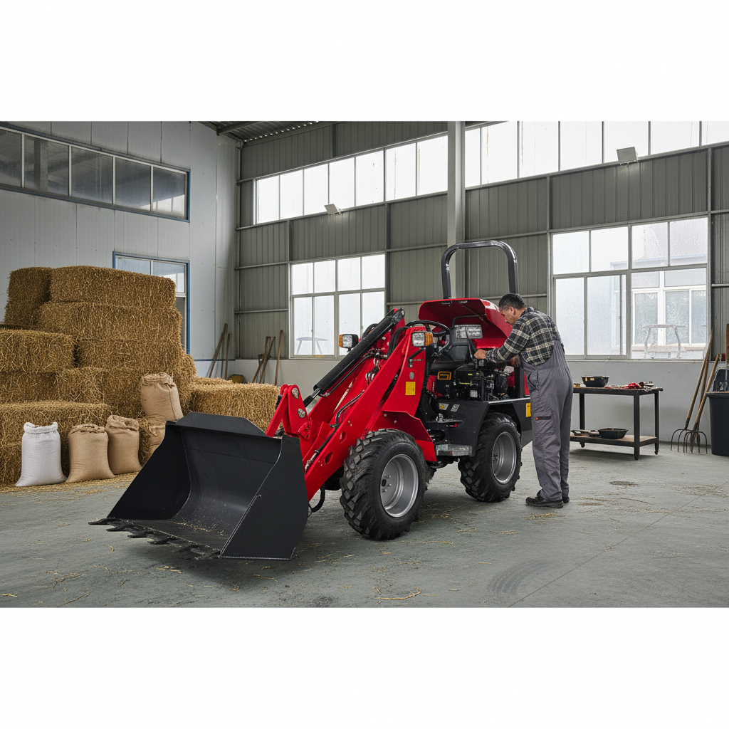 2Ton Telescopic Arm Loader wit - Farming In Agriculture avis et prix
