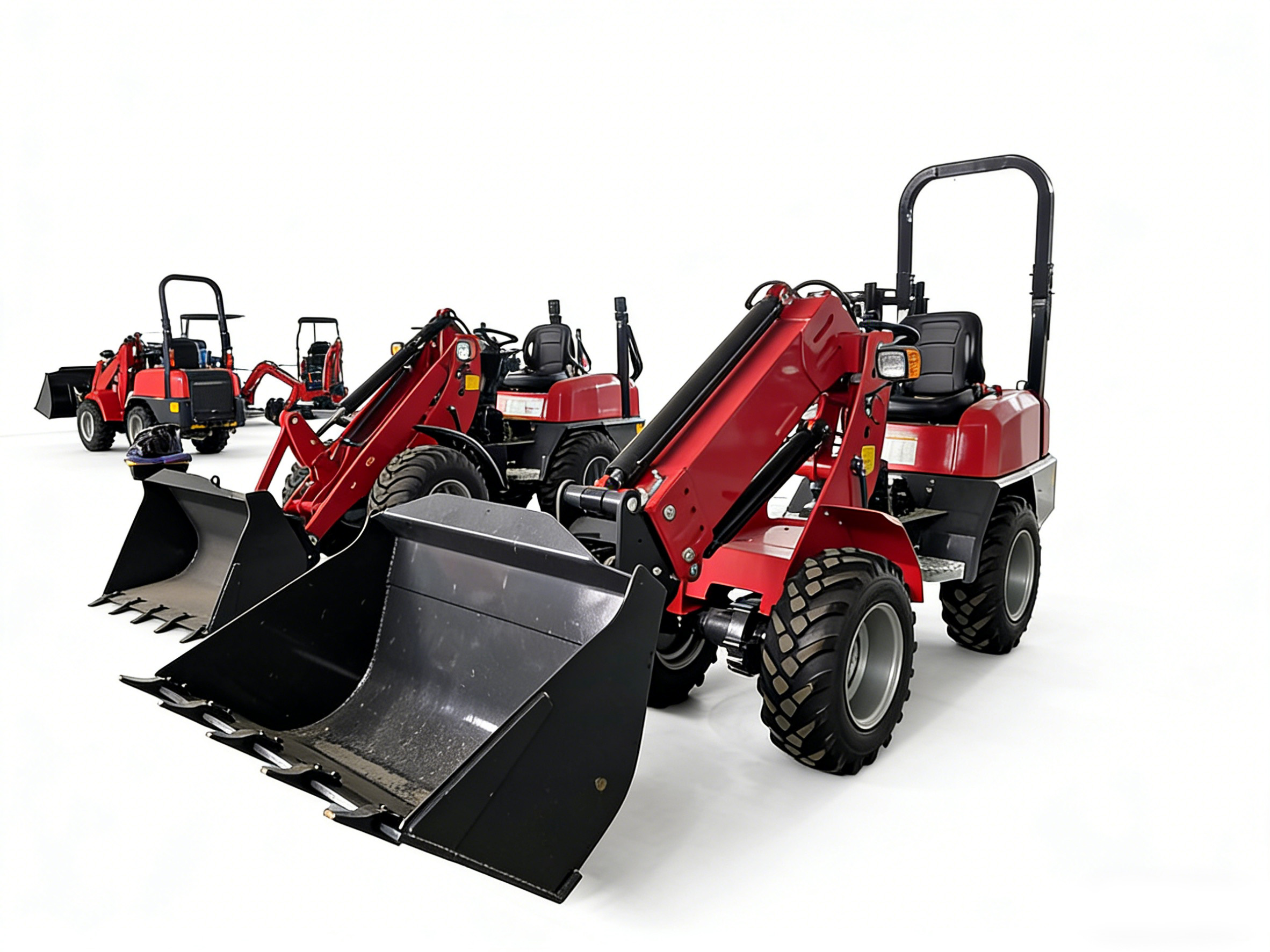 2Ton Telescopic Arm Loader wit - Farming In Agriculture avis et prix