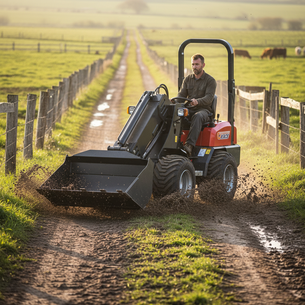 2Ton Telescopic Arm Loader wit - Farming In Agriculture avis et prix