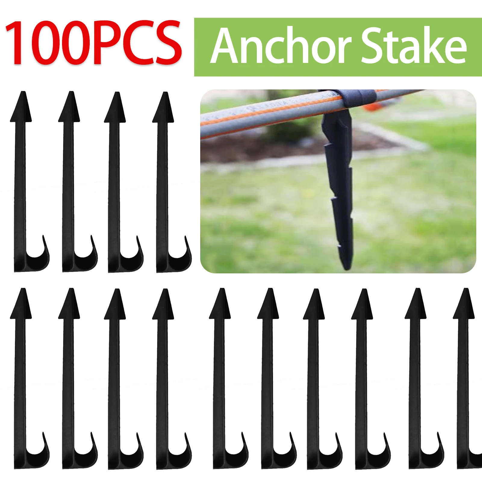 100pcs J Hose Holder Micro Irr - Irrigation Drip Tape avis et prix