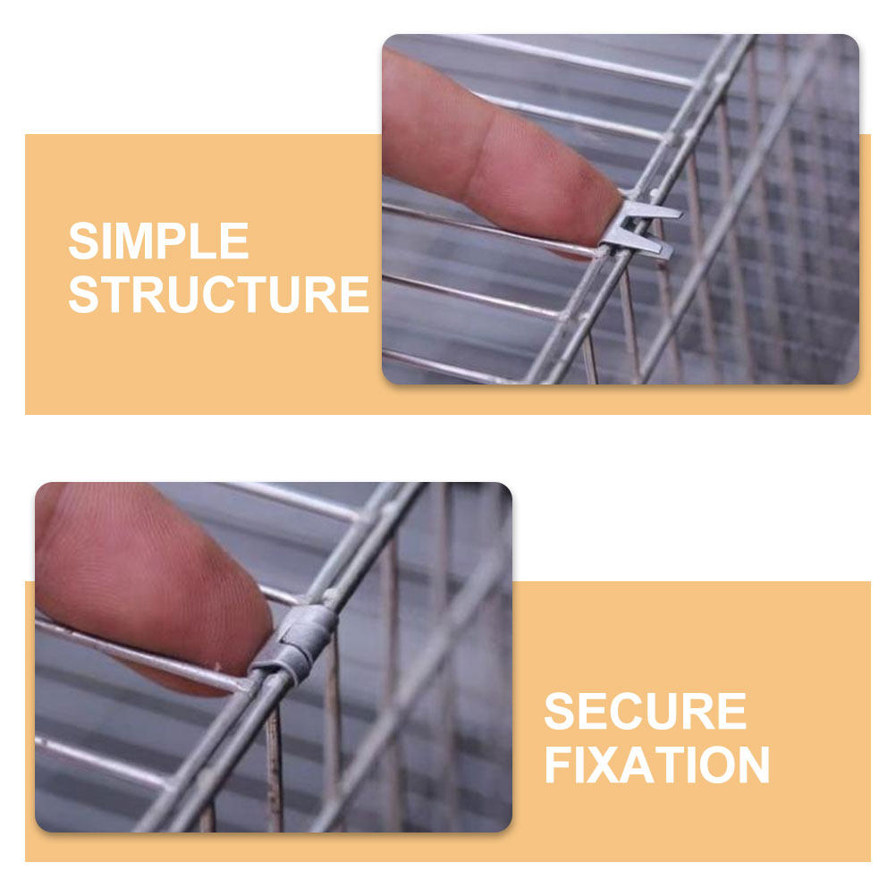 300Pcs Wire Cage Clips Sturdy  - Rabbit Cage Wire avis et prix