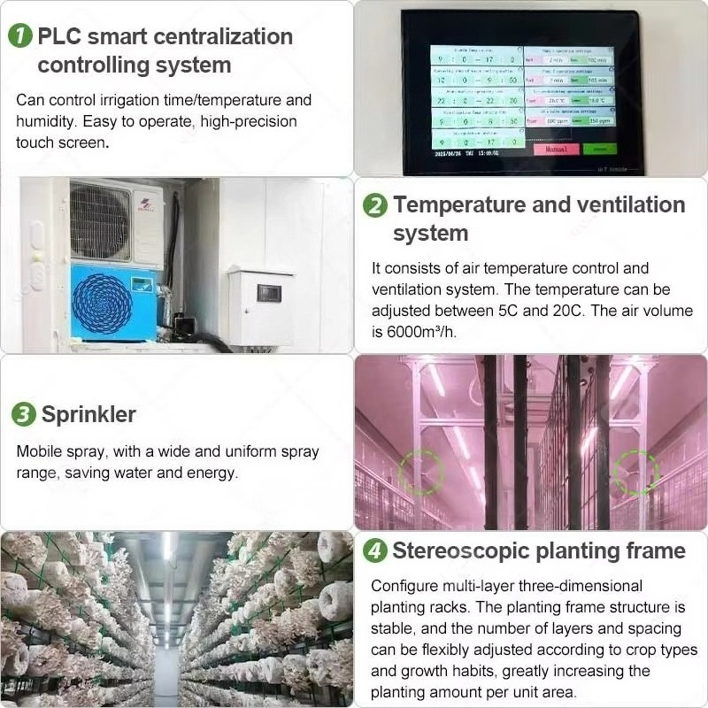 Customized 20ft 40ft Container - Hydroponic Farming Agriculture avis et prix