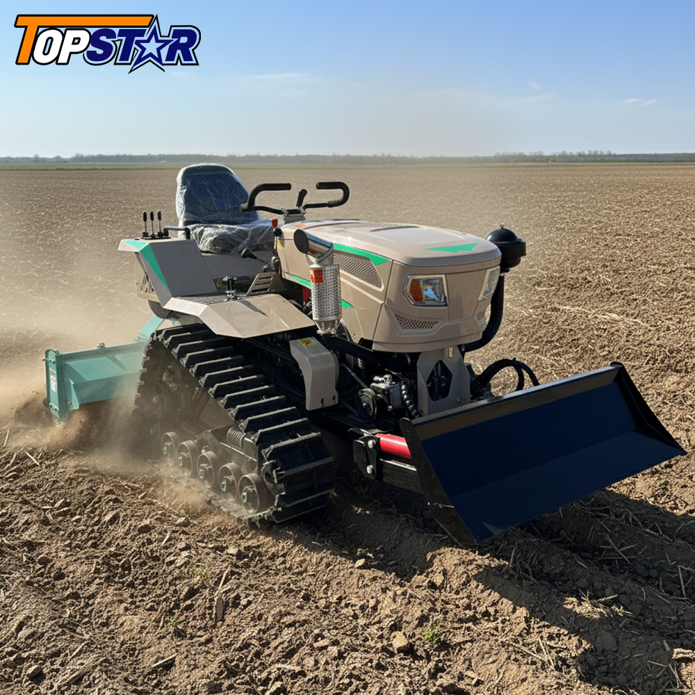 Agricultural Crawler Tractor 4 - Agriculture Farming Working avis et prix