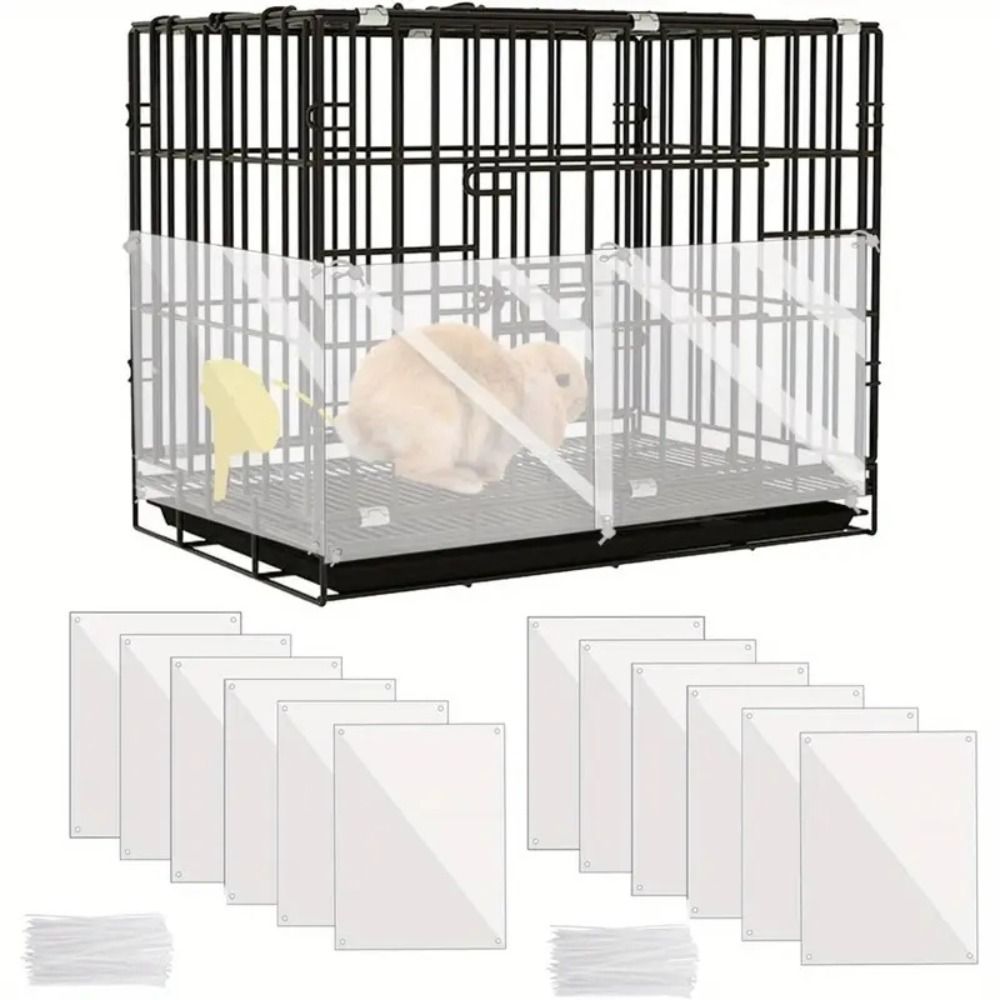 6/12Pcs Clear Edge Pet Cage Li - Rabbit Cage Wire avis et prix