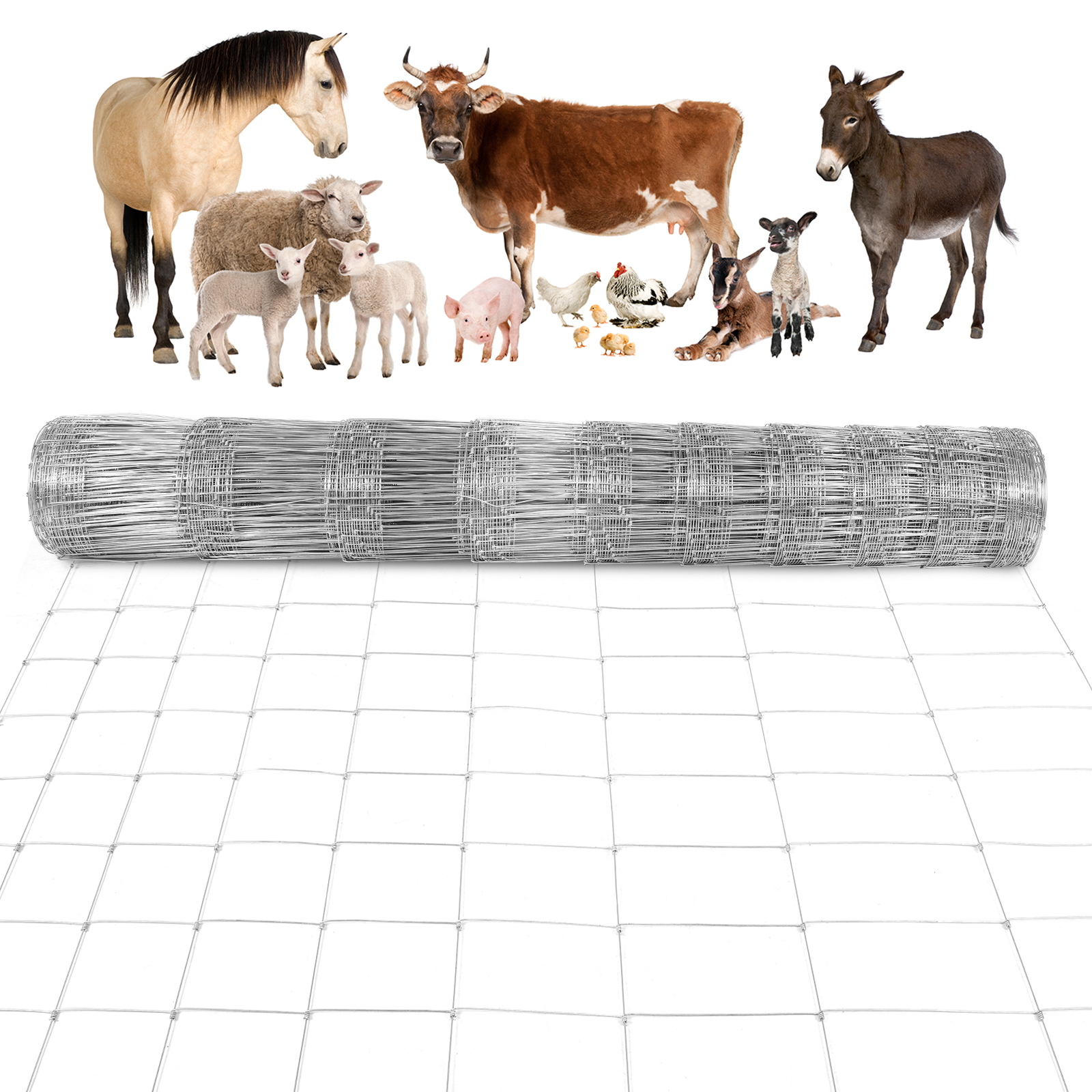 5FT/6FT Metal Farm Fence Net A - Farming In Agriculture avis et prix