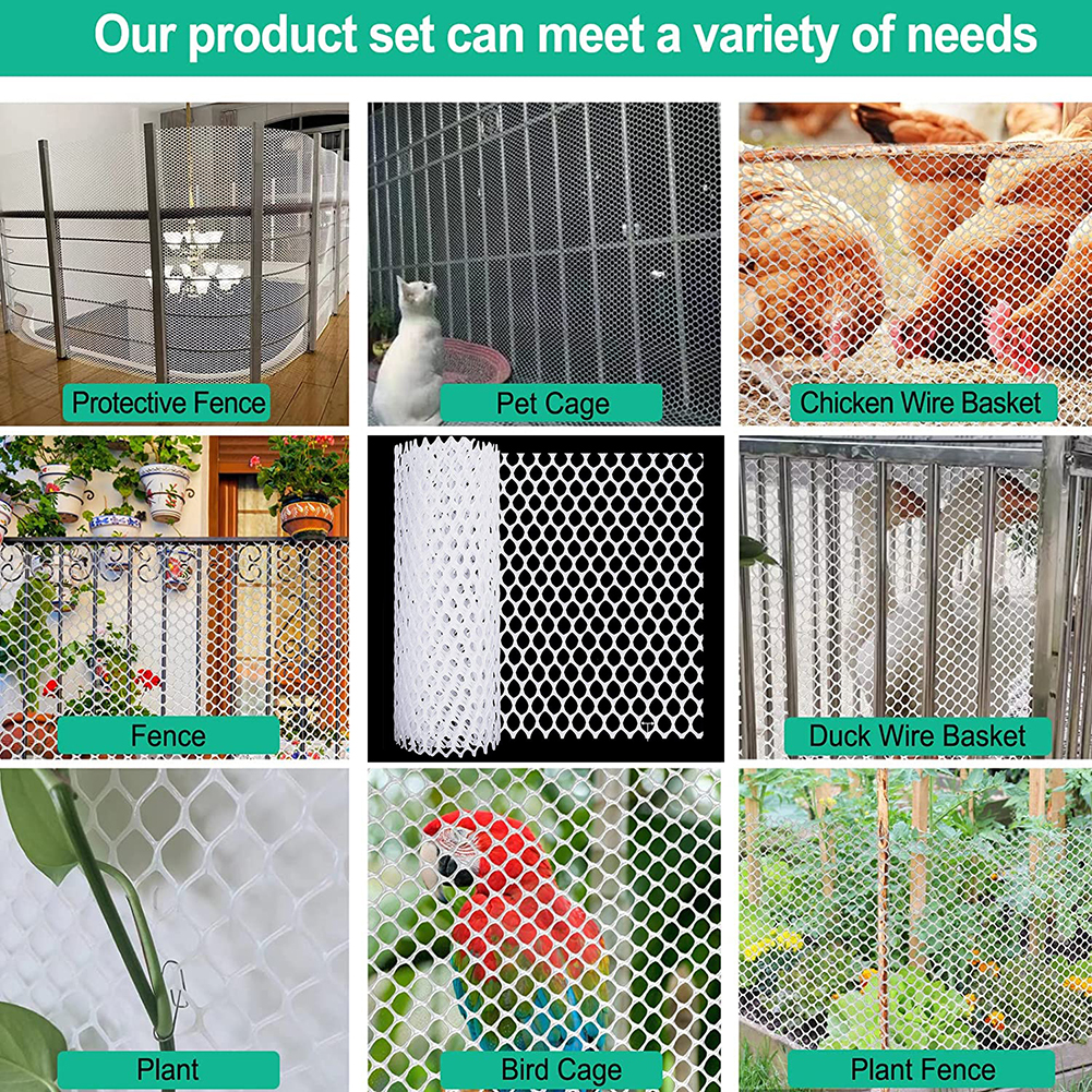 Plastic Wire Mesh Fence Floral - Rabbit Cage Wire avis et prix