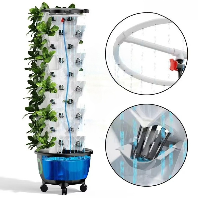 65 L 6 Layer 48 Holes Garden V - Hydroponic Farming Agriculture avis et prix