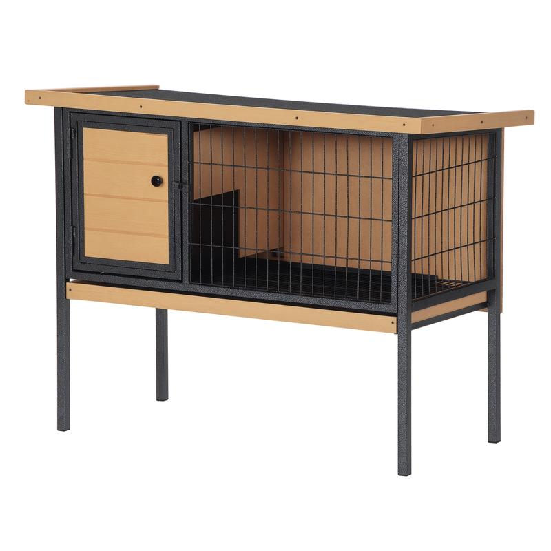 PawHut Rabbit Hutch Elevated B - Rabbit Cage Wire avis et prix